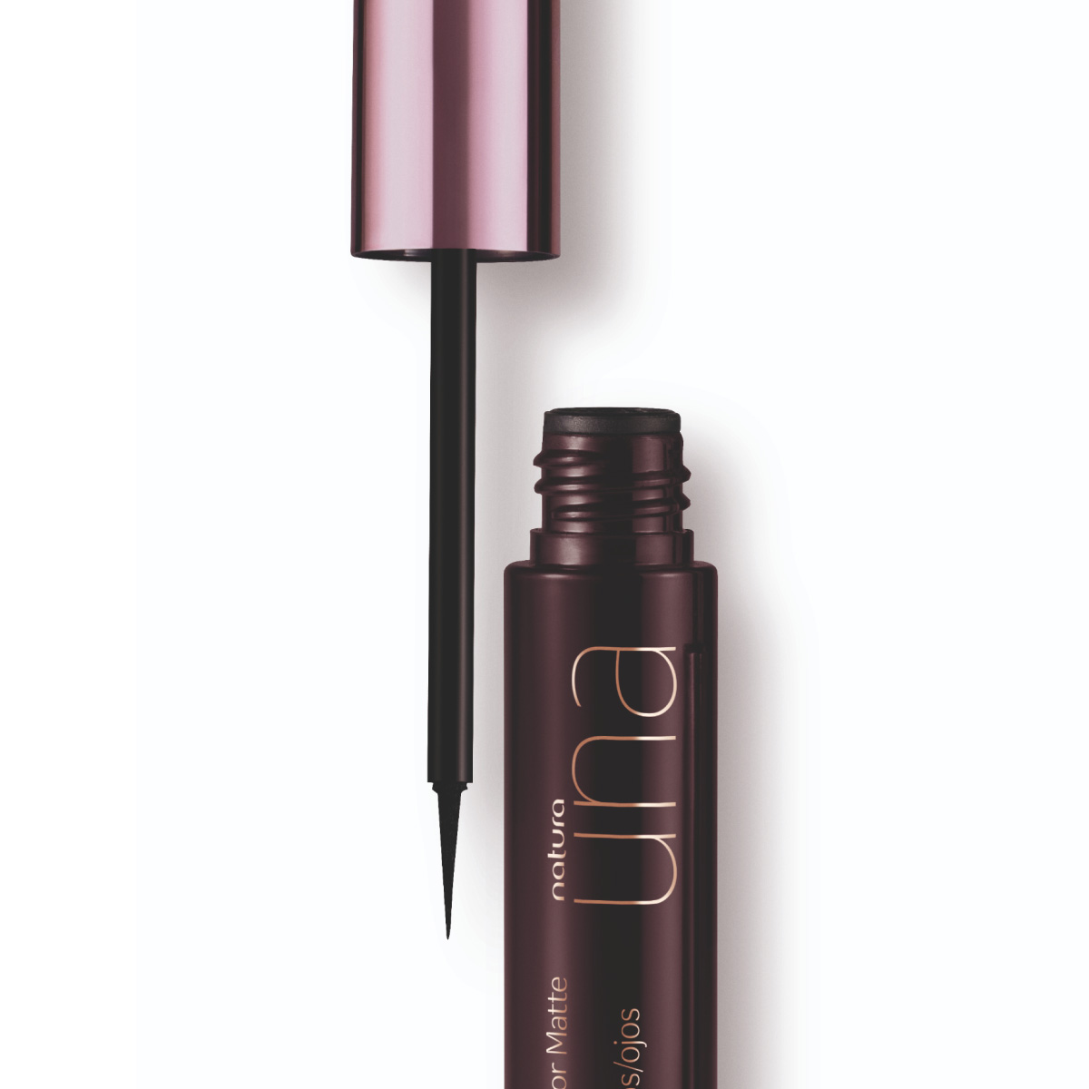 Una Delineador líquido peel off negro