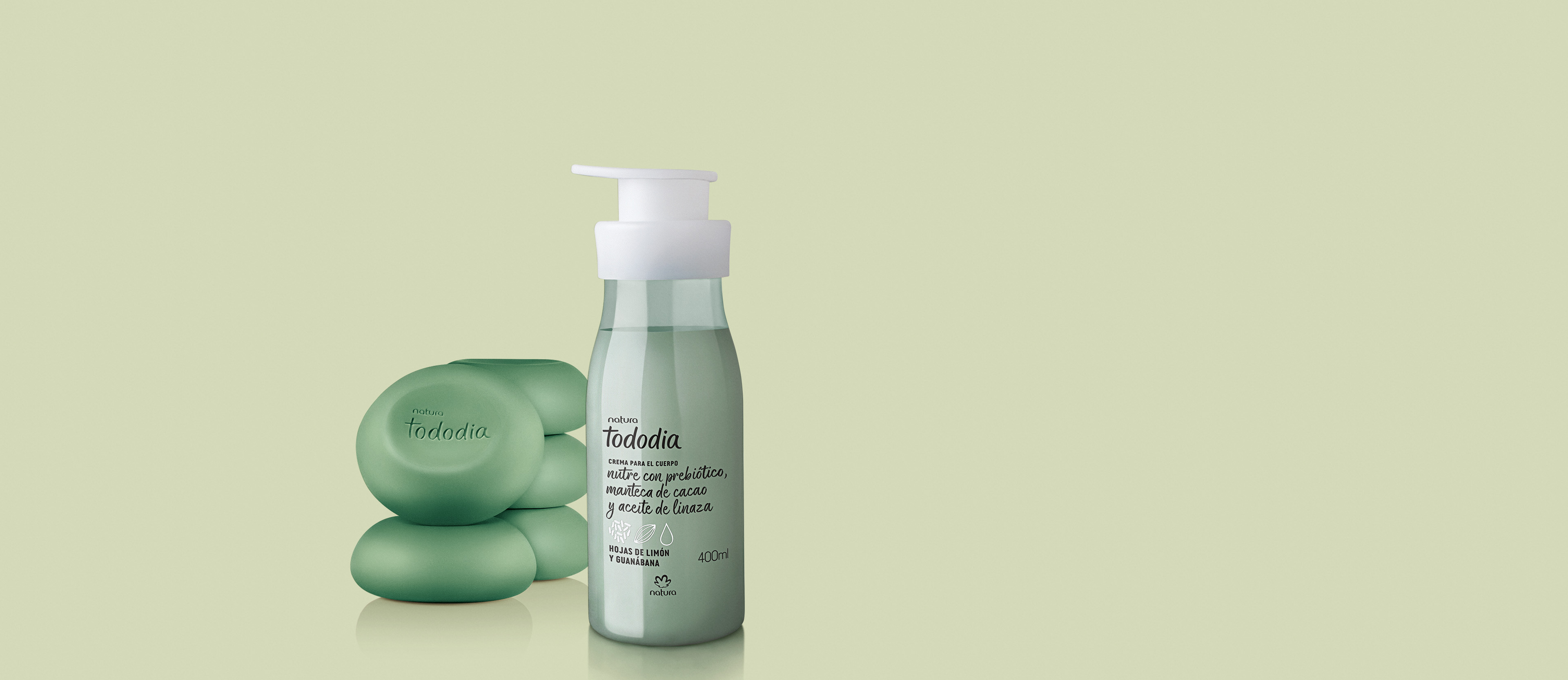 Kit Hidratante y Jabón en Barra Tododia Hojas de Limón y Guanábana