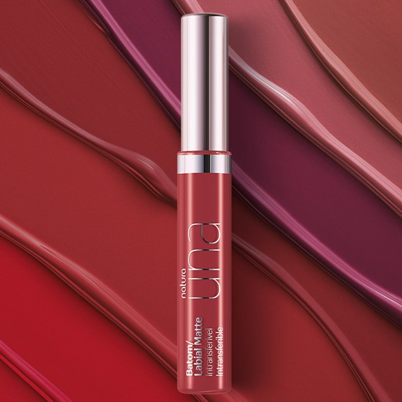 Una Labial mate intransferible nude 6M 8 ml