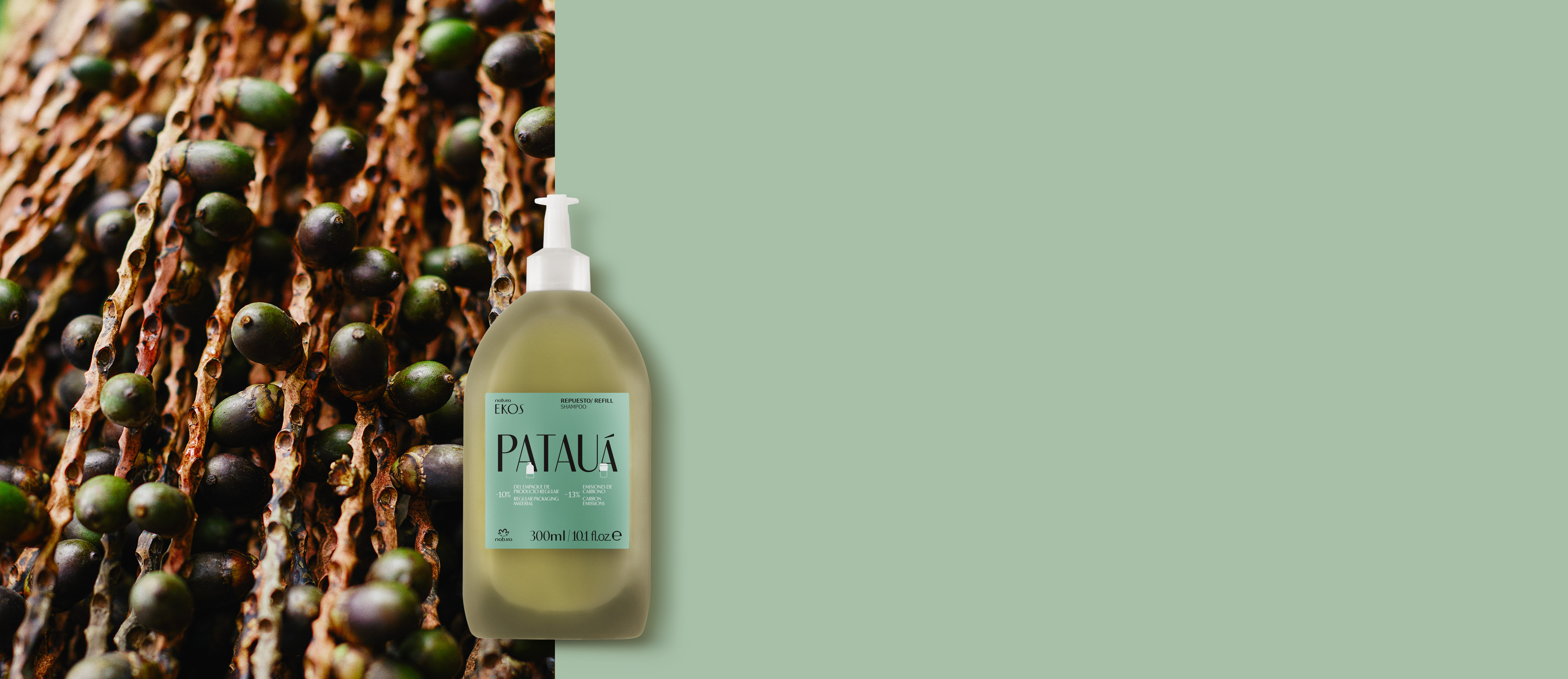 Repuesto Ekos Shampoo patauá 300 ml