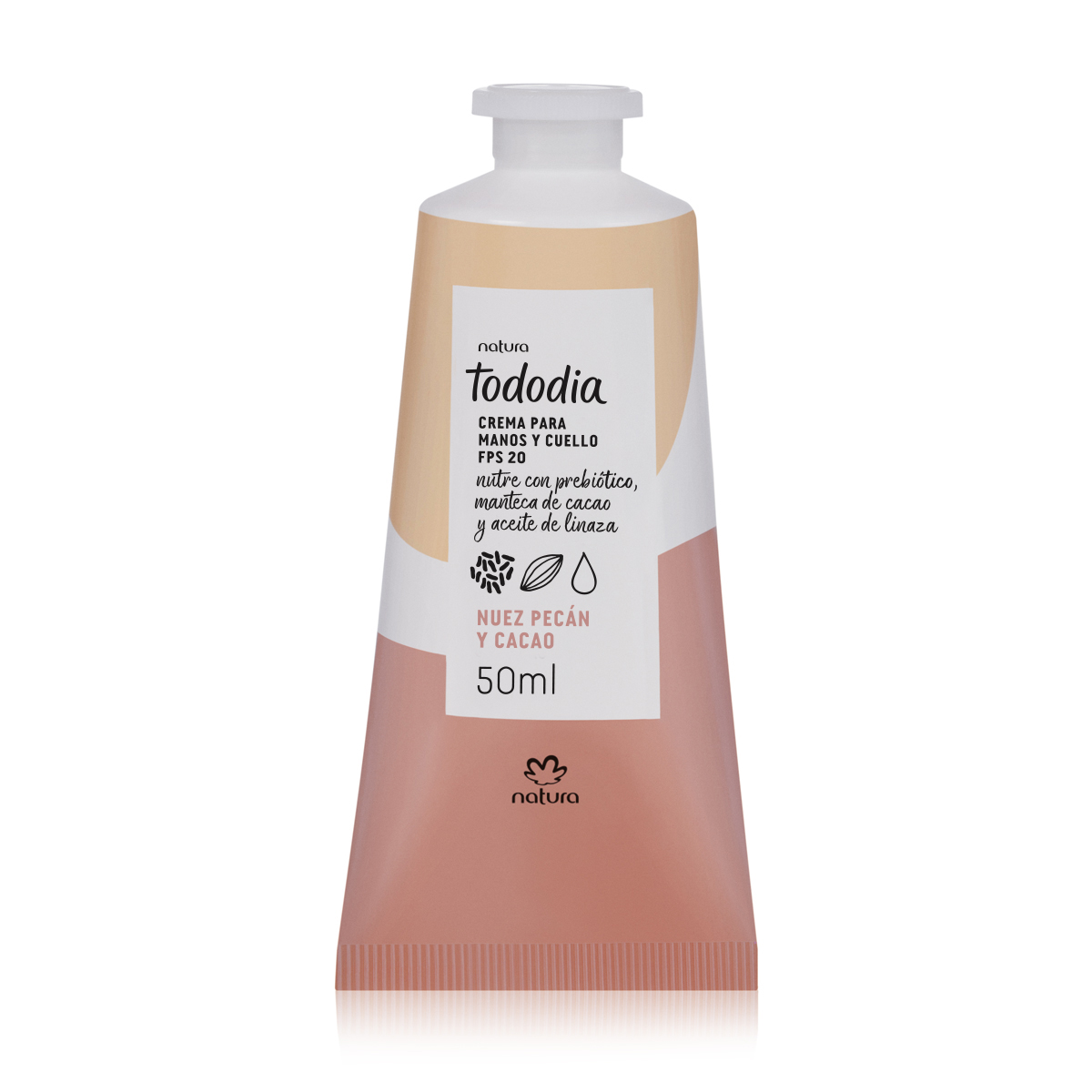 Tododia Crema nutritiva para manos nuez pecán y cacao  50 ml