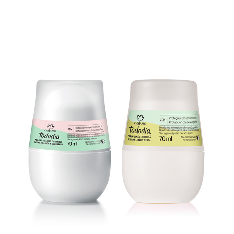 Set Tododia Antitranspirantes Roll on 2