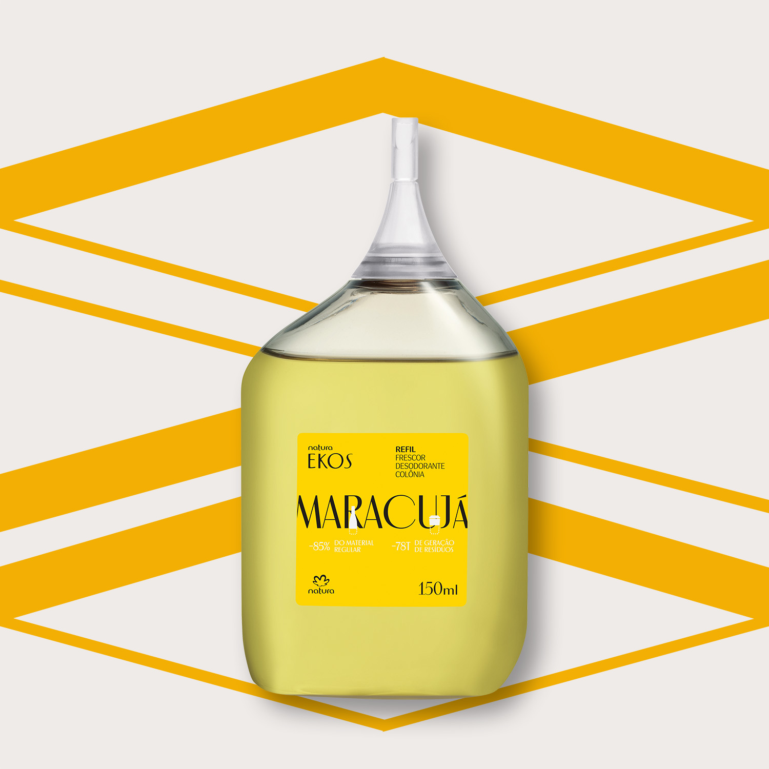 Repuesto Ekos Frescor eau de toilette maracuyá 150 ml