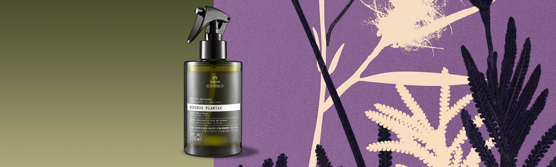 Spray de Ambientes Natura Bothanica Divinus Plantae