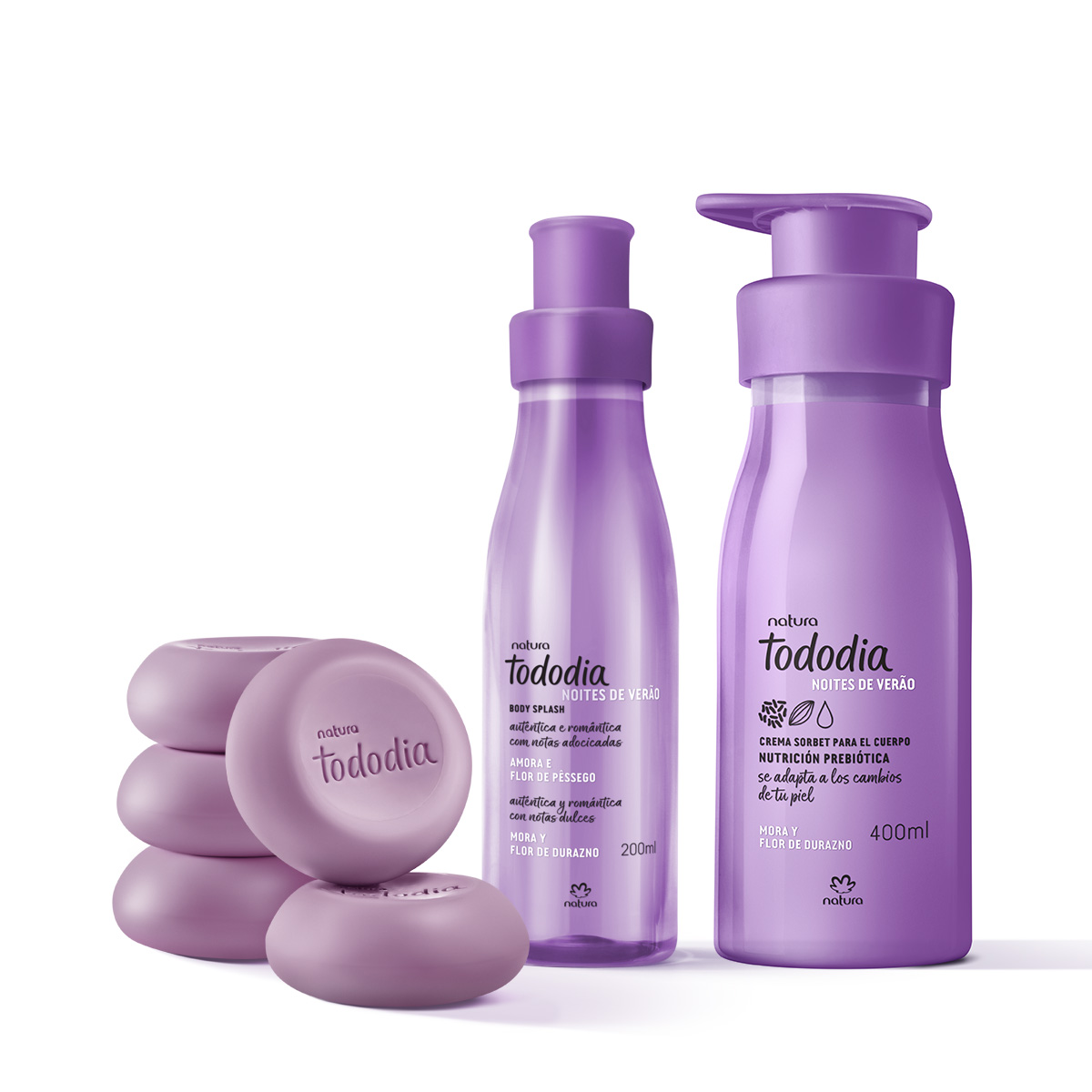 Kit Tododia Mora y Flor de Durazno