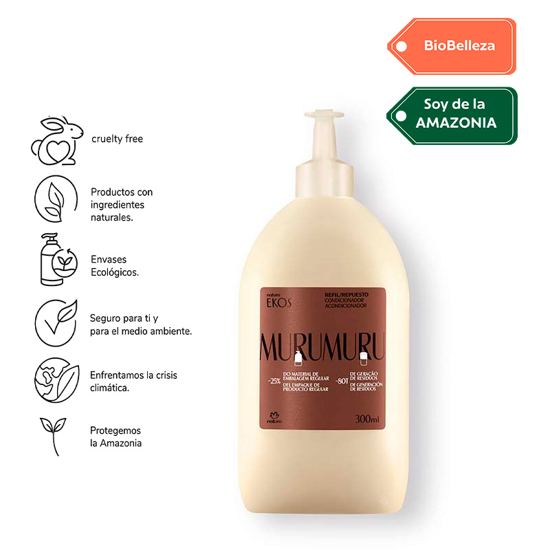 Repuesto Ekos Acondicionador murumuru 300 ml