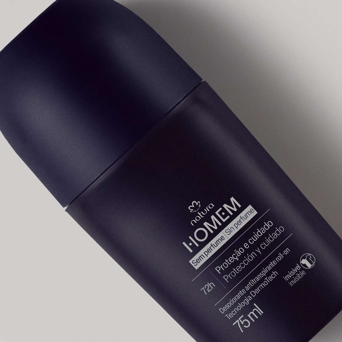 Homem Desodorante antitranspirante roll-on sin perfume  75 ml