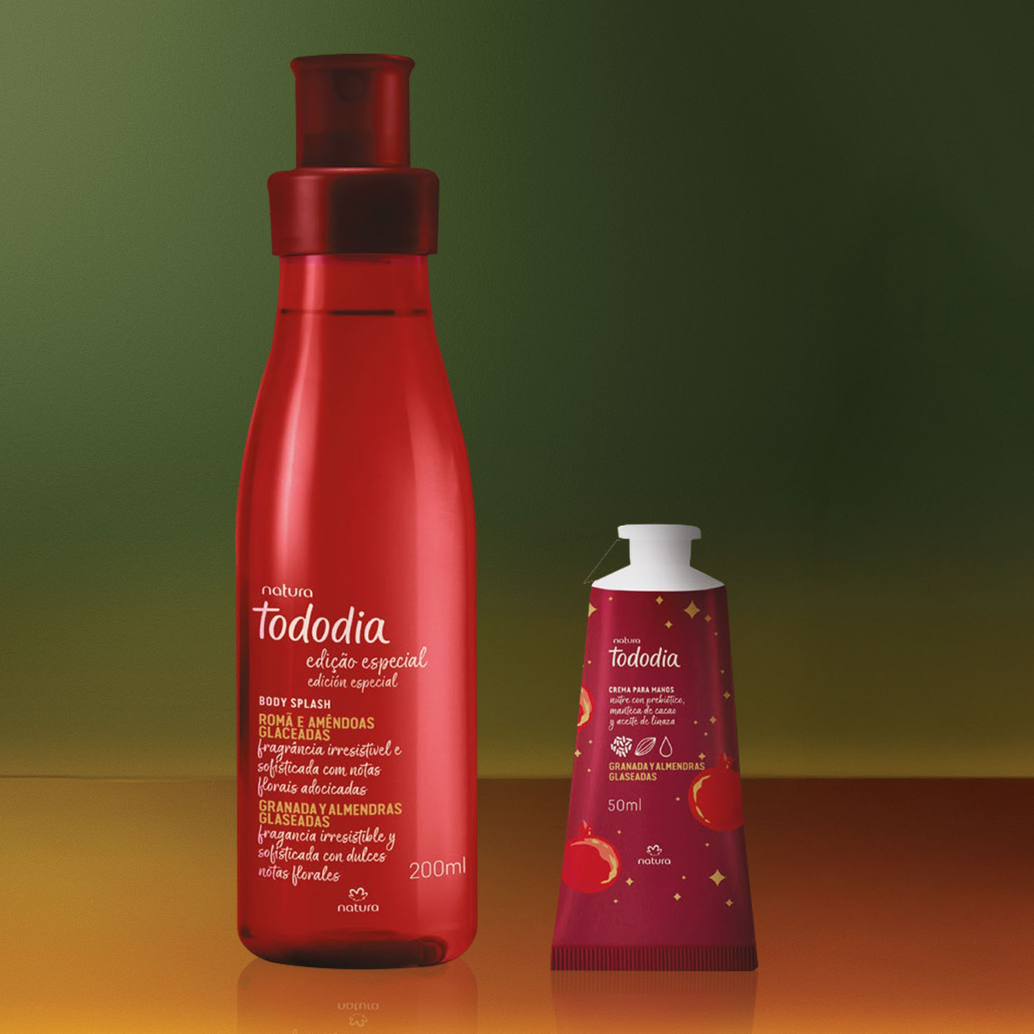 Regalo Tododia Granada y Almendras Glaseadas