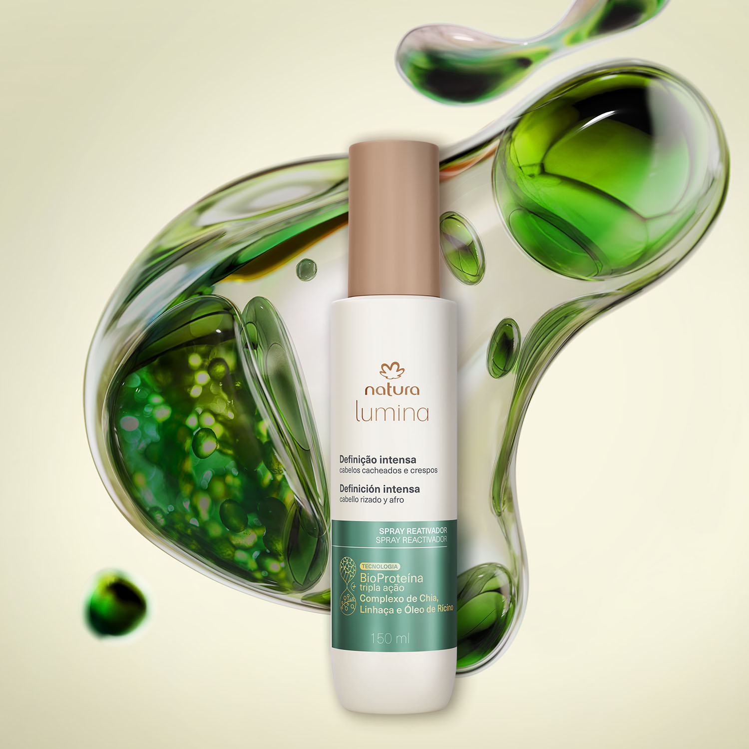 Lumina Spray humidificador reactivador definición e hidratación 150 ml