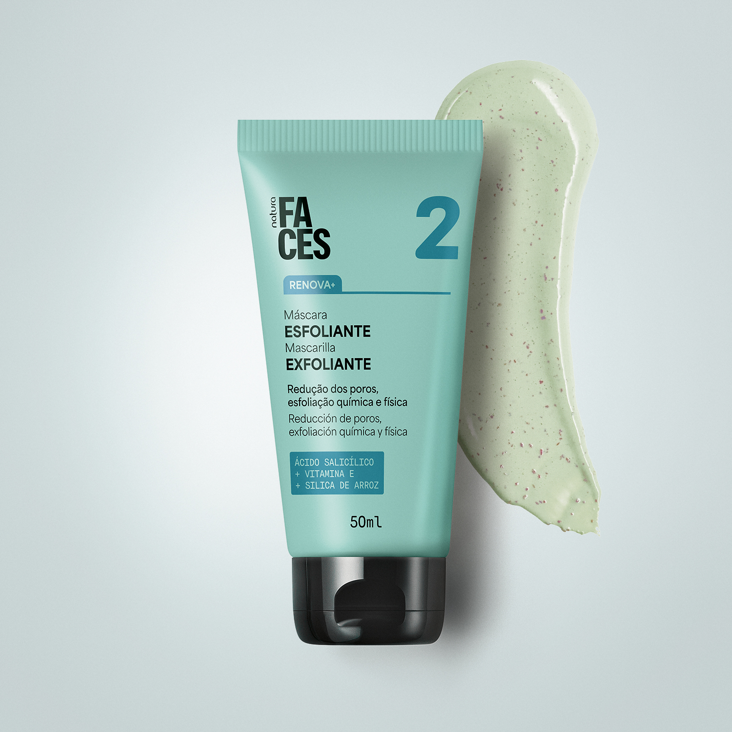 Mascarilla Exfoliante Renova+ Lavable Faces
