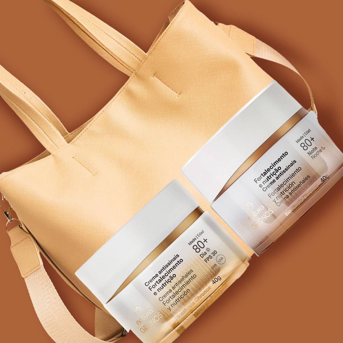 Regalo Madres Rutina 80+ (1 crema de día + 1 crema de noche + 1 cartera)