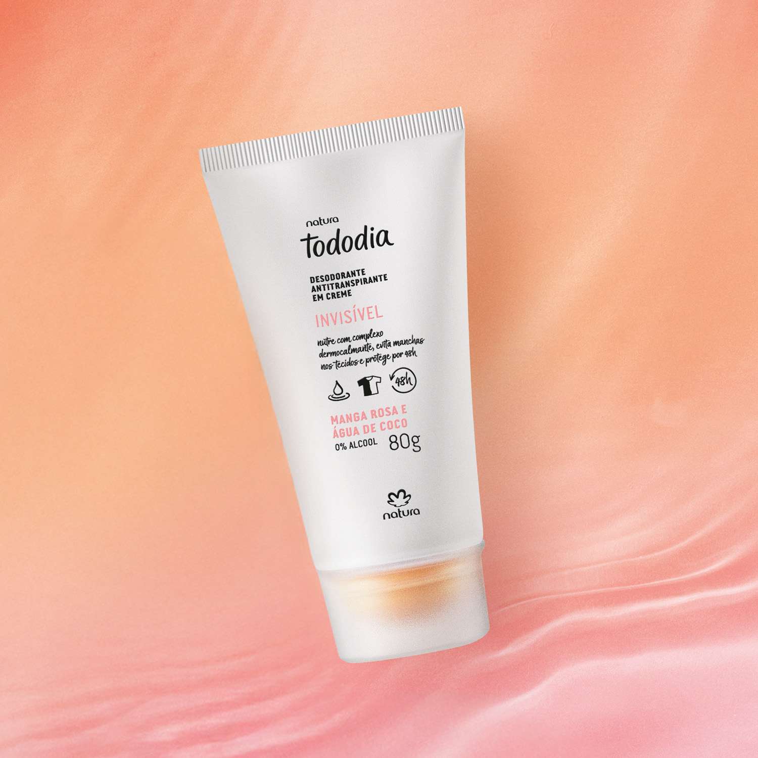 Desodorante En Crema Tododia Mango Rosa y Agua de Coco