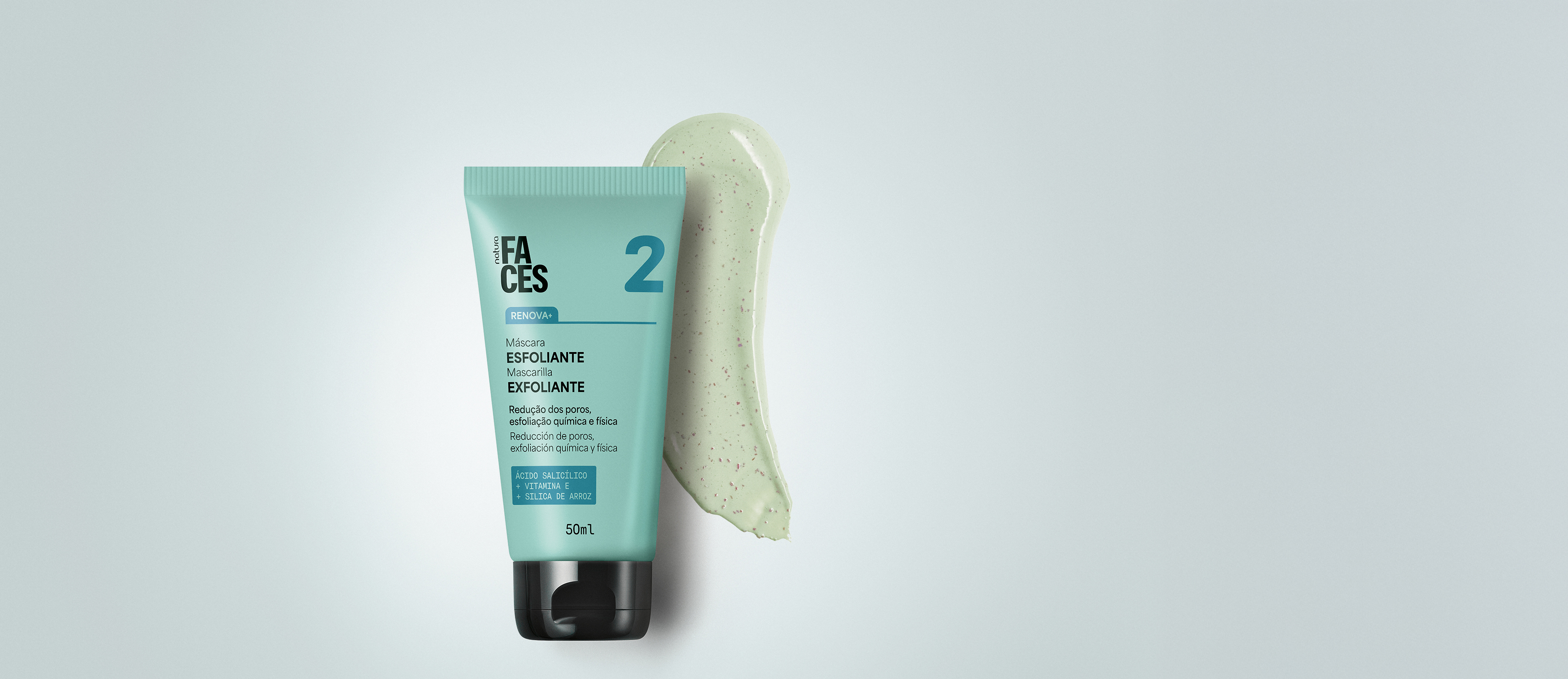 Mascarilla Exfoliante Renova+ Lavable Faces