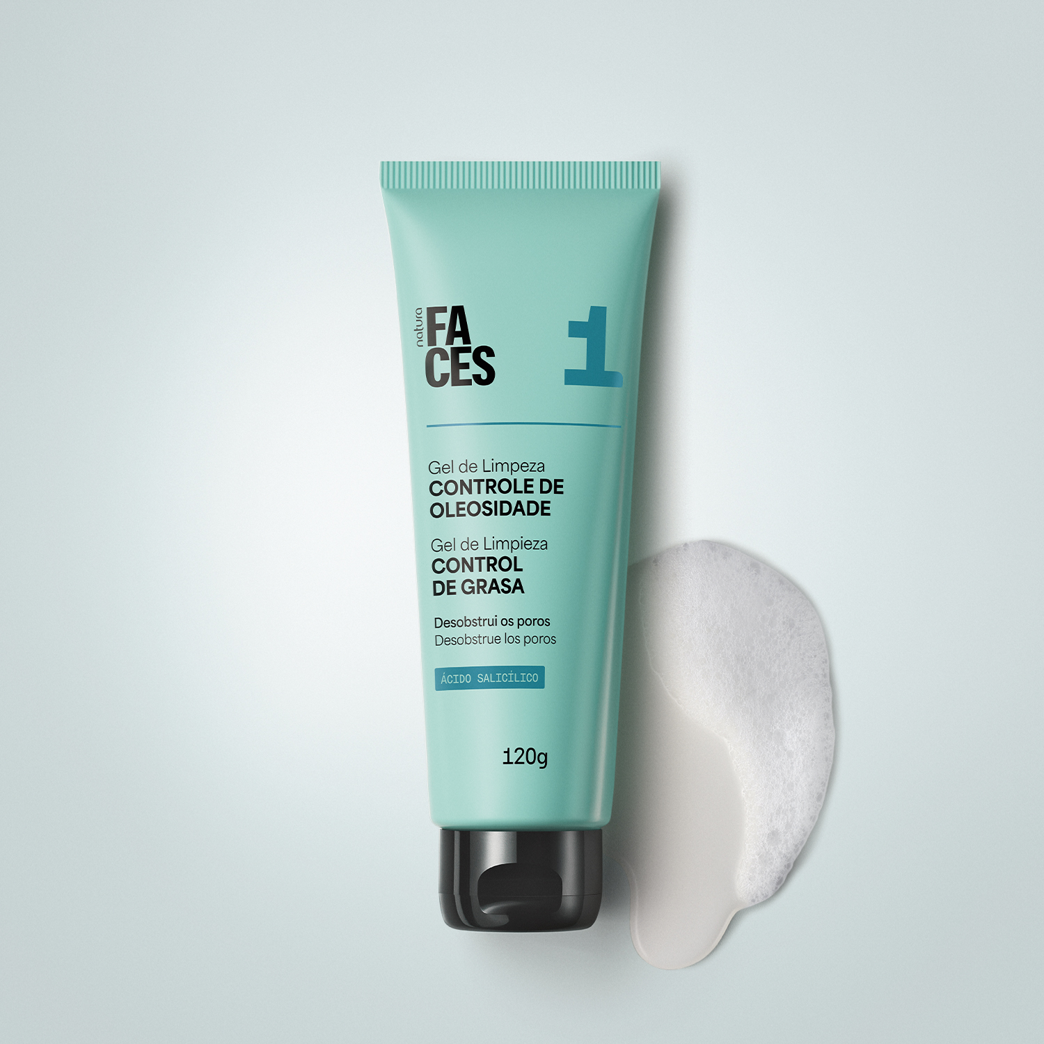 Gel de Limpieza para Control de Oleosidad Faces