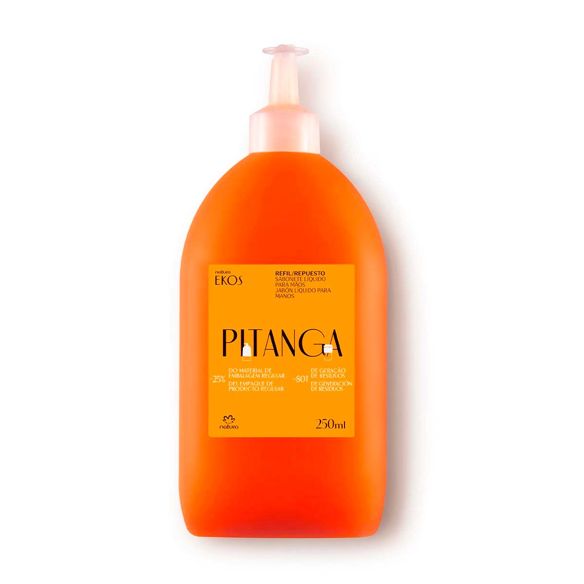 Repuesto Ekos Jabón líquido para manos pitanga 250 ml