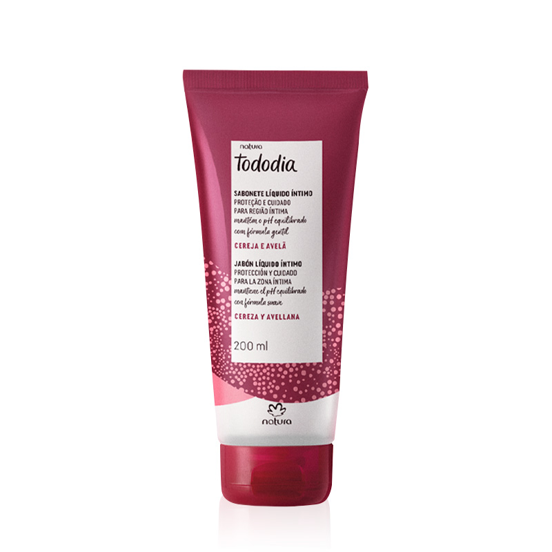 Tododia Jabón líquido íntimo cereza y avellana 200 ml