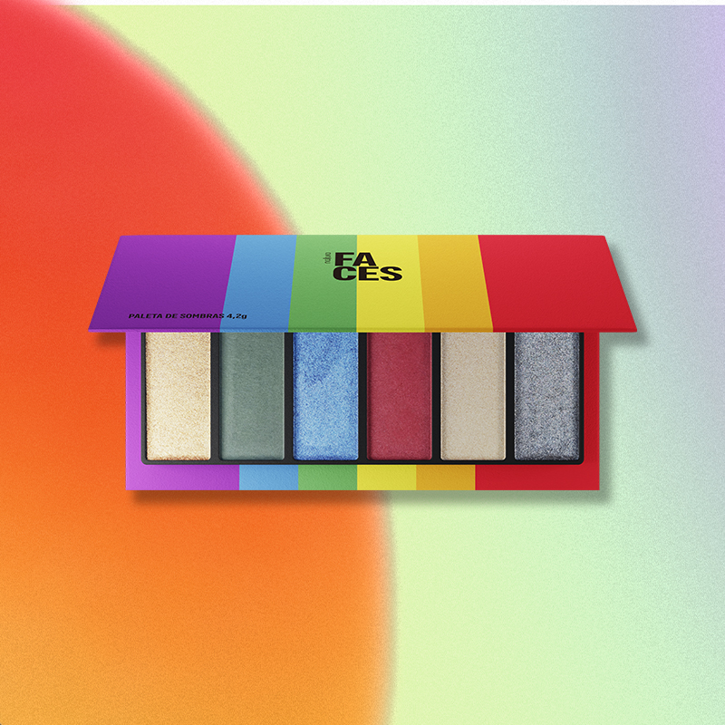 Faces Paleta de sombras  4,2 g