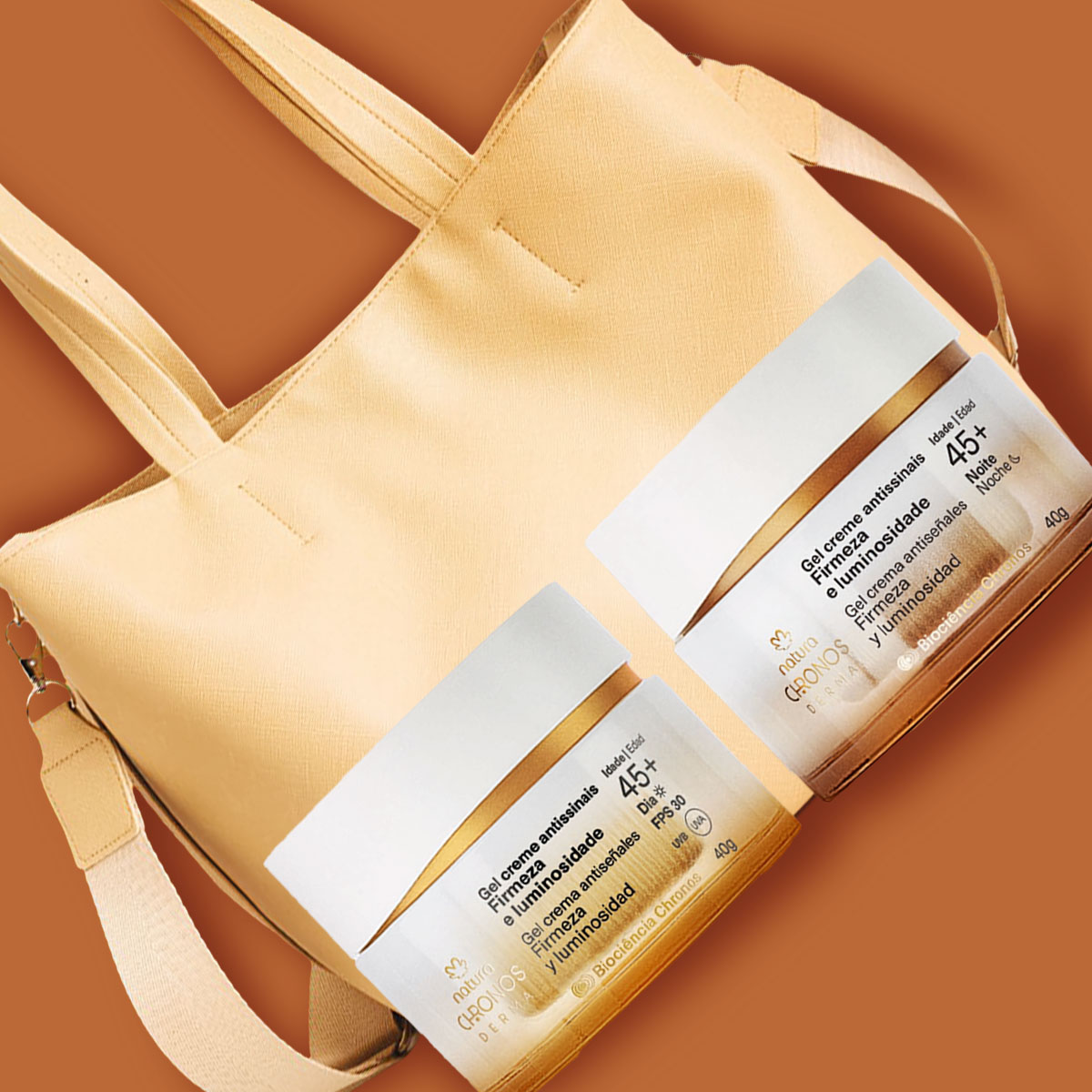 Regalo Madres Rutina 45+ (1 crema de día + 1 crema de noche + 1 cartera)