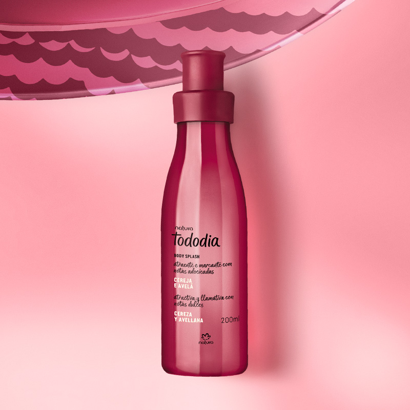 Tododia Body splash cereza y avellana 200 ml