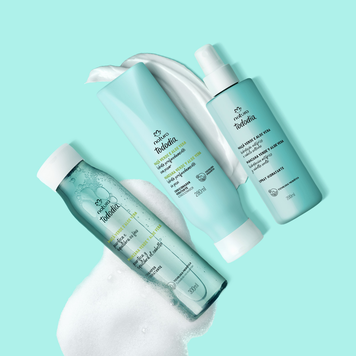 Kit Hidratante Tododia Manzana Verde y Aloe Vera