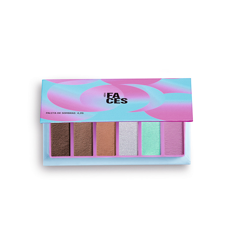 Faces Paleta de sombras sexteto  4,2 g