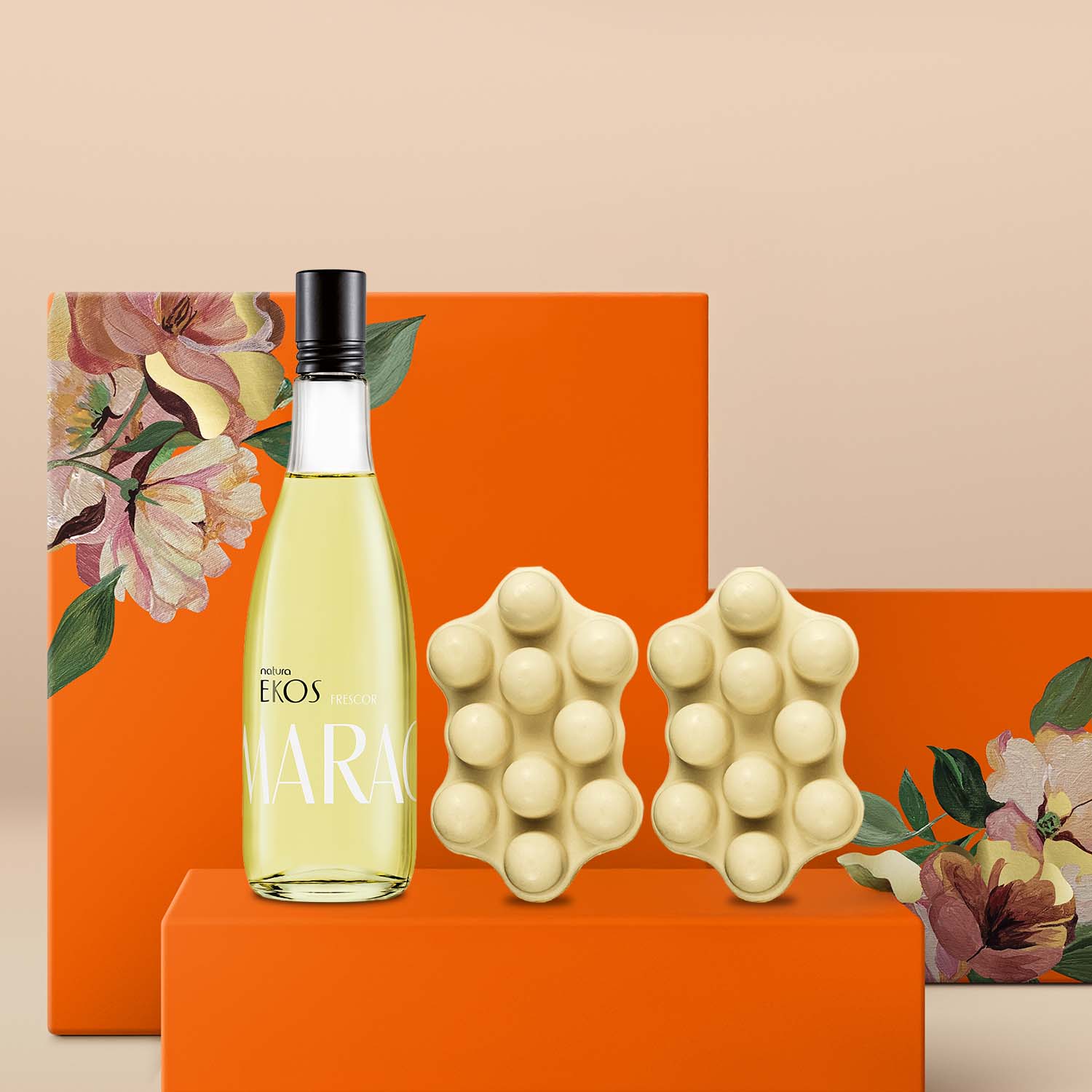 Regalo Madres Frescor Eau de Toilette + 2 jabones en barra Ekos Maracuyá