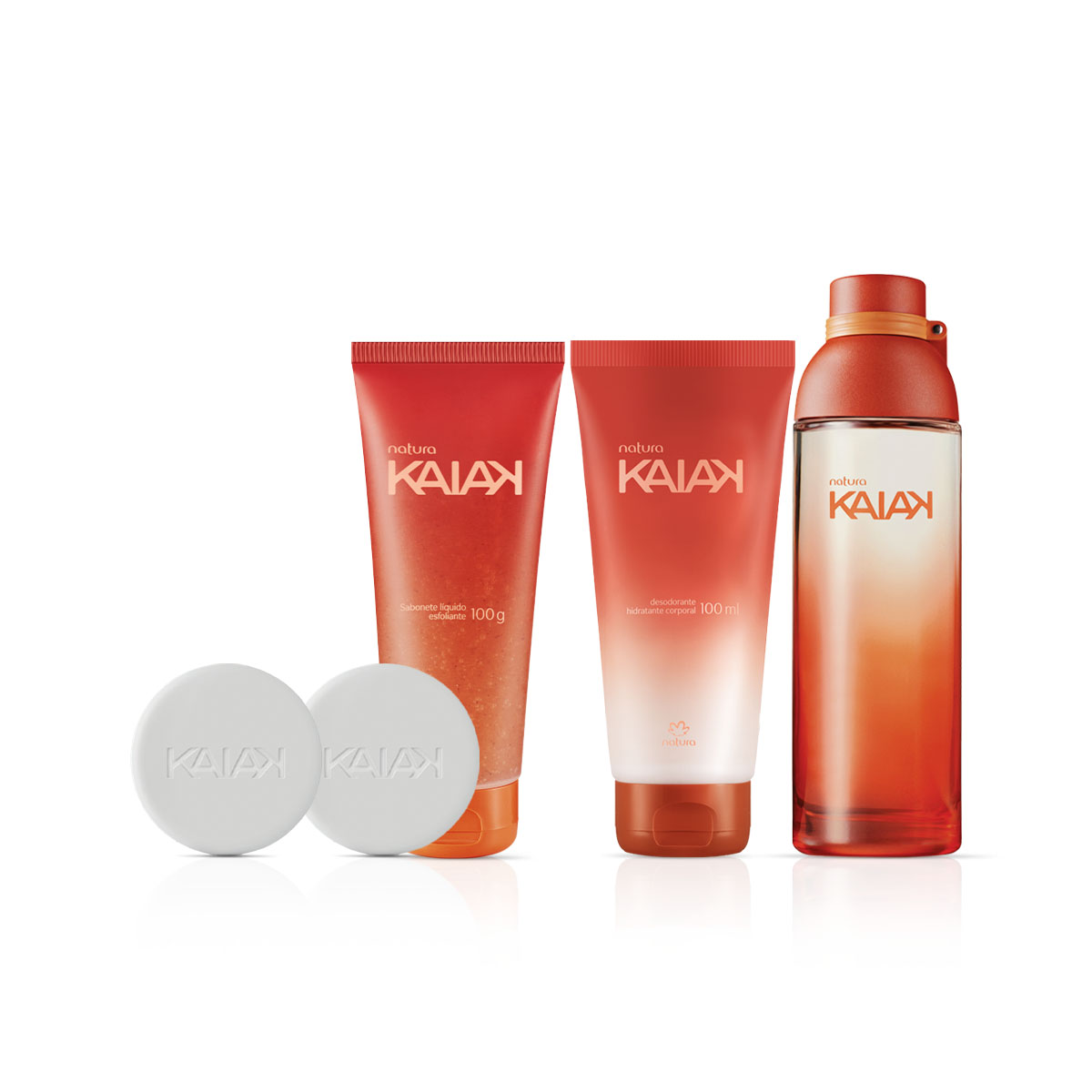 Regalo Madres Kaiak Clásico Femenino (1 EDT + 1 crema + 1 exfoliante + 2 jabones)