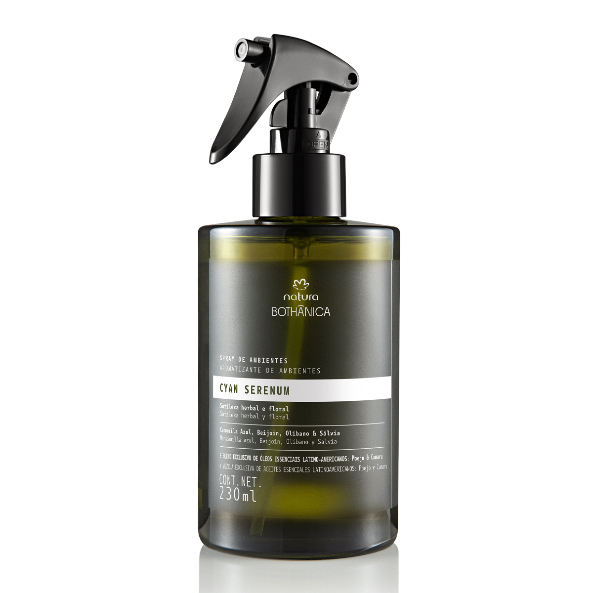 Spray de Ambientes Natura Bothanica Cyan Serenum 230 ml