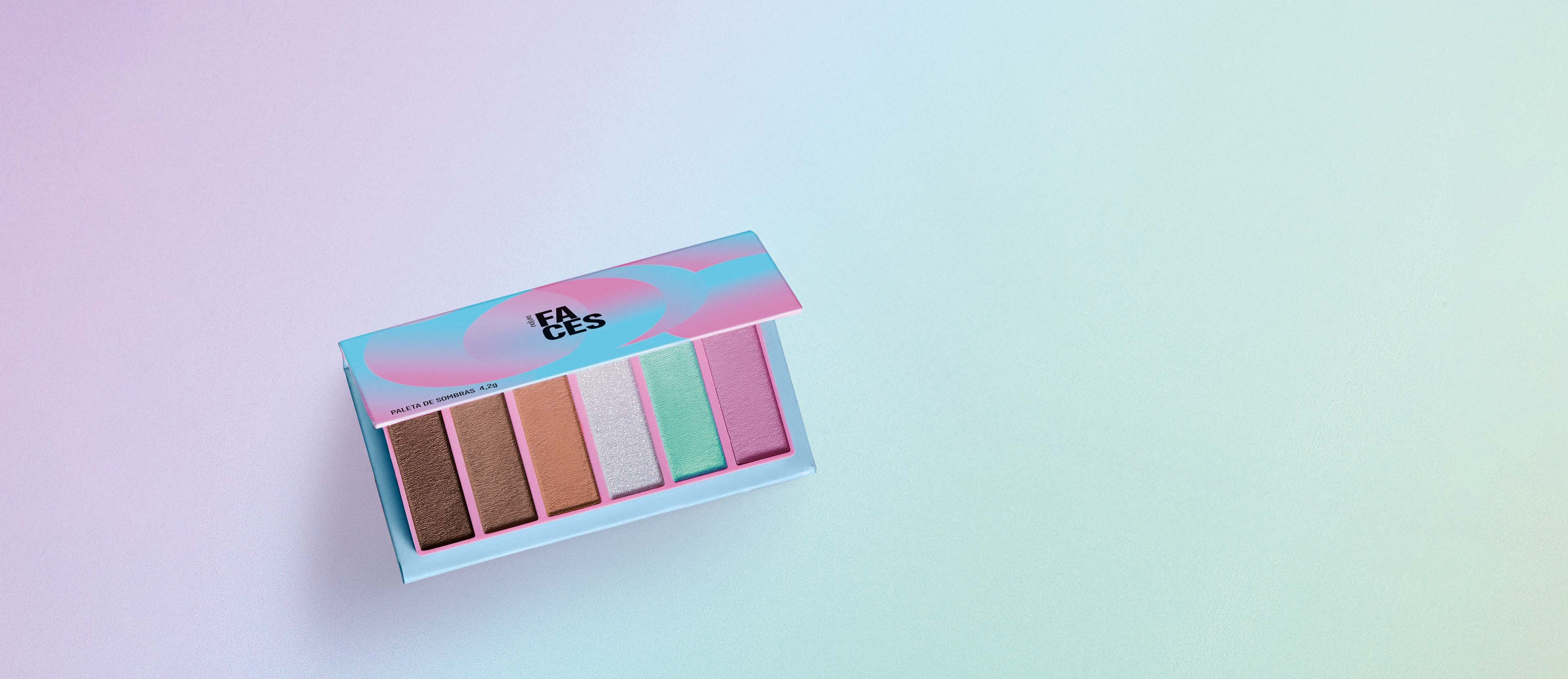 Paleta de Sombras Sexteto Faces