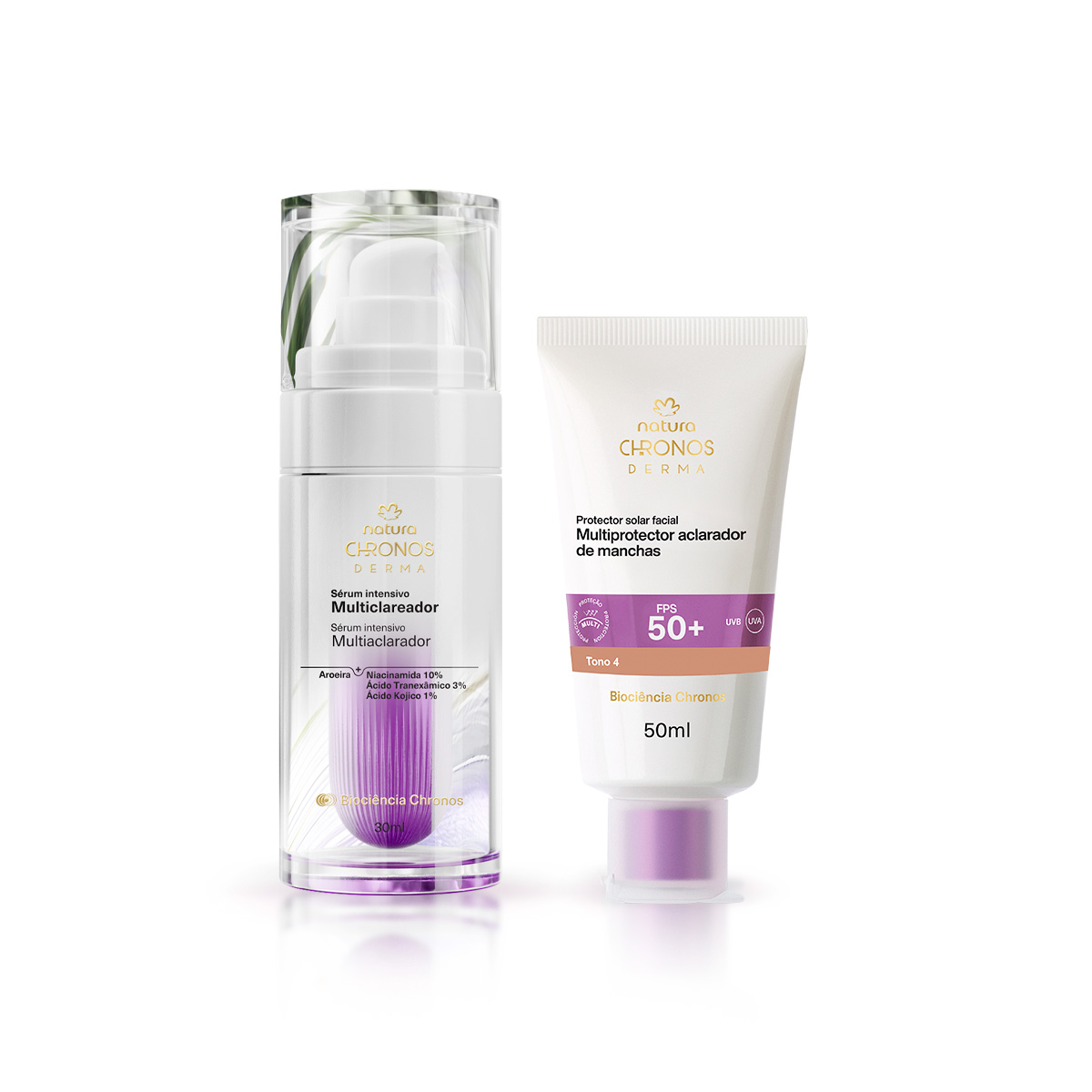 Kit Chronos Derma Antimanchas medio tono 4