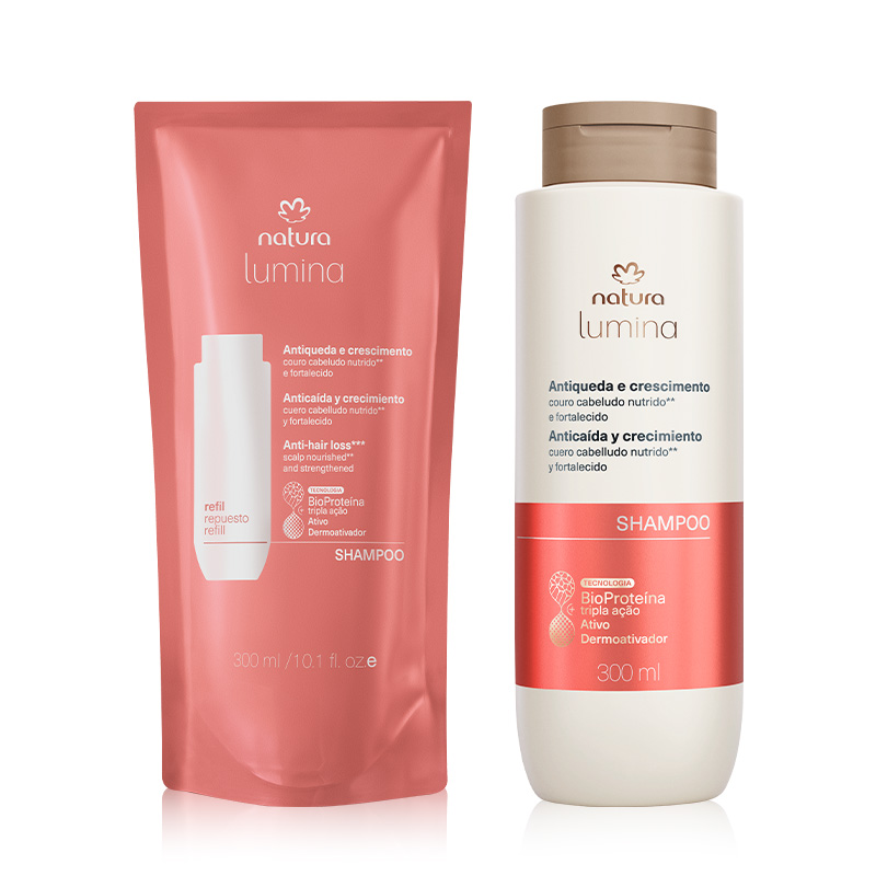 Set Lumina Shampoo estimulante anticaída y crecimiento